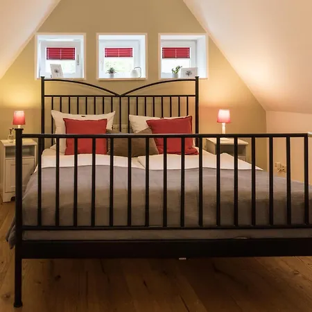 בית נופש Fachwerk-treppenspeicher, Ruhe Auf Dem Land, Haustiere Willkommen, Leihfahrraeder, 24-7 Check In Kirchlinteln